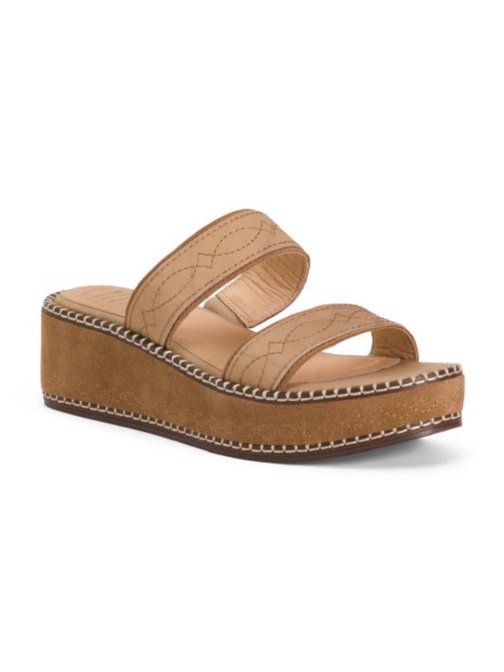 Frye Leather Joy Woodstock 2 Sandals Size 6
